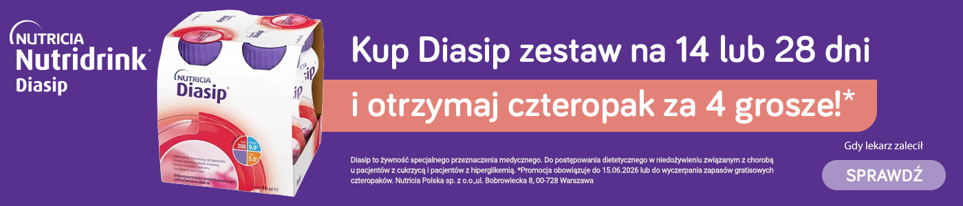 Diasip z czteropakiem