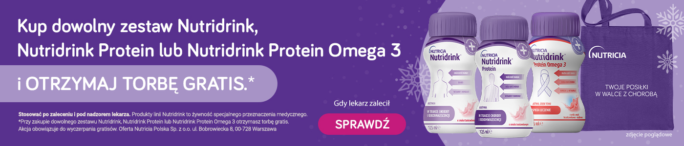 Nutridrink z gratisem