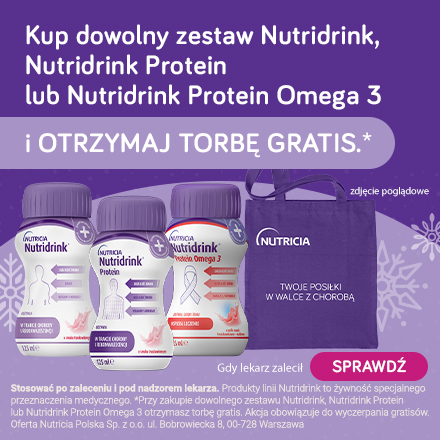 Nutridrink z gratisem