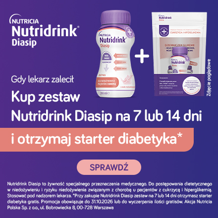 Nutridrink Diasip ze starterem