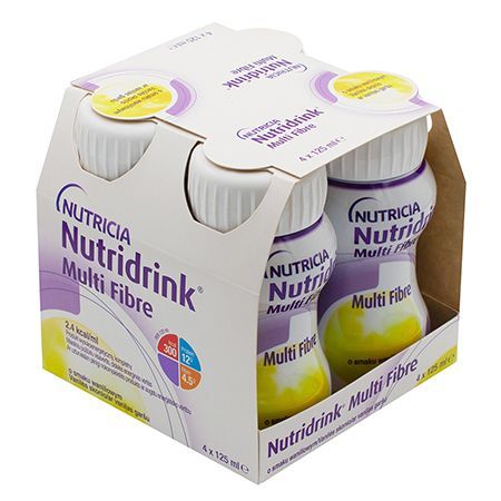 Nutridrink Multi Fibre 4x125 ml (czteropak)