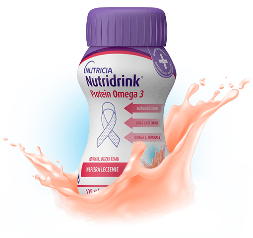 Nutridrink Protein Omega 3 jest dostępny w dwóch smakach – rześki smak mango-brzoskwinia.